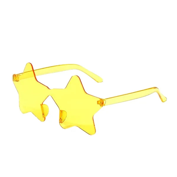 Rimless Star Shaped Sunglasses