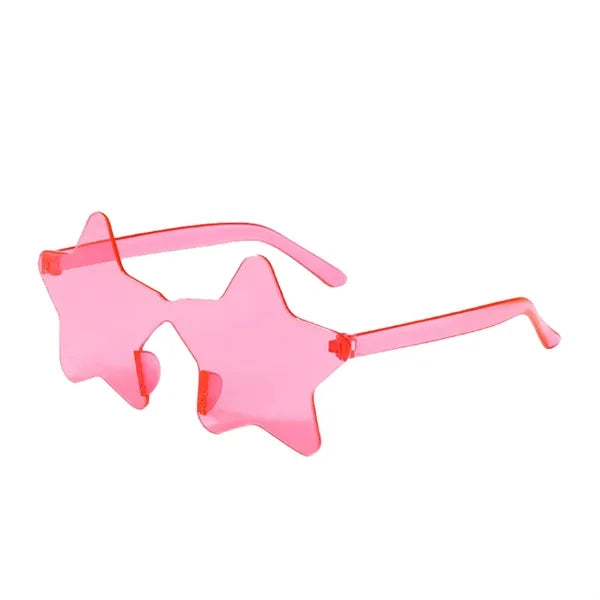 Rimless Star Shaped Sunglasses