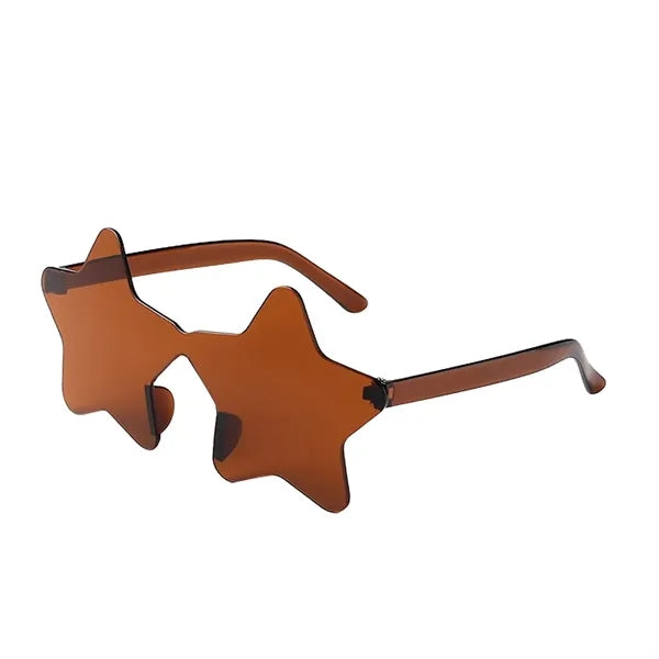 Rimless Star Shaped Sunglasses