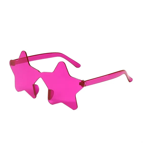 Rimless Star Shaped Sunglasses