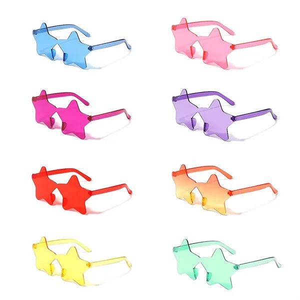 Rimless Star Shaped Sunglasses