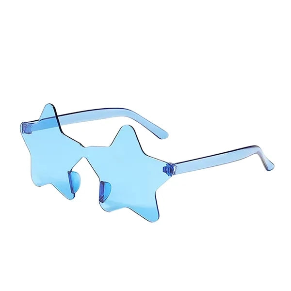 Rimless Star Shaped Sunglasses