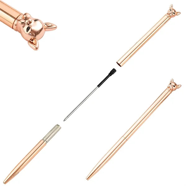 Dog Shaped Metal Pen