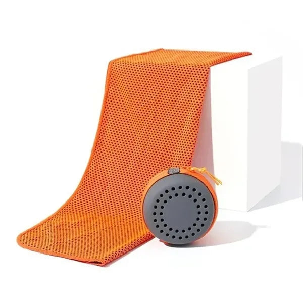 Absorbent Cooling Towel and Carry Pouch Set