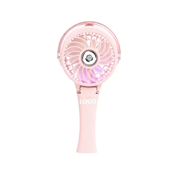 Mini Foldable Electric Cooling Hand Misting Fans