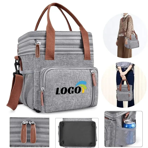 Collapsible Insulated Lunch Cooler Bag