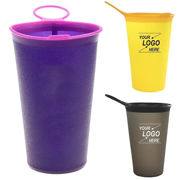 Collapsible Water Bottle Marathon Sport Cup