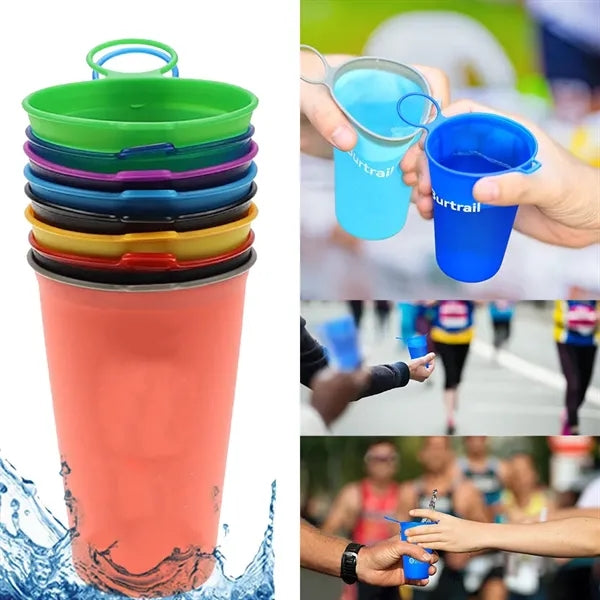 Collapsible Water Bottle Marathon Sport Cup