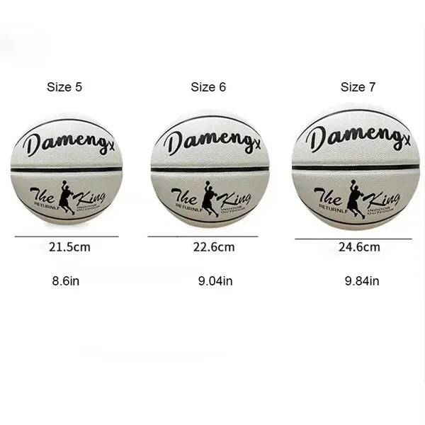 Glow in The Dark Basketball Glowing Leather Luminous Size 7