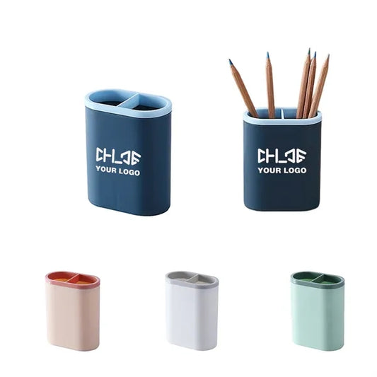 Nordic Style Double Slots Pen Holder