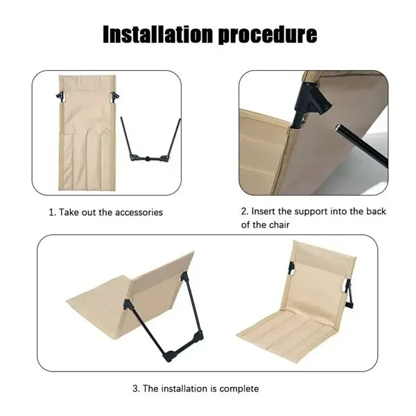 Portable Recliner Beach Lounger