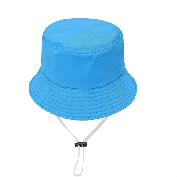 2-in-1 Reversible Fishing Hat with Windproof Chin Strap