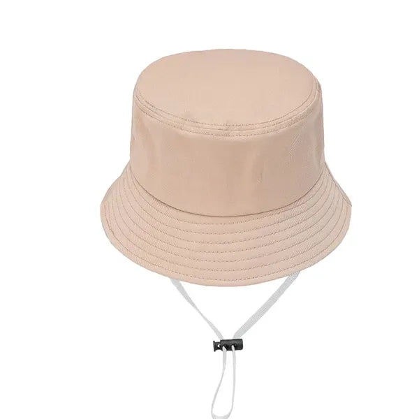 2-in-1 Reversible Fishing Hat with Windproof Chin Strap