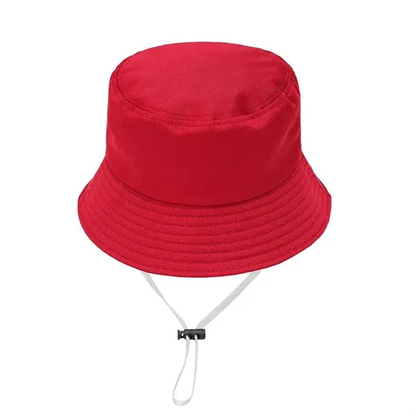 2-in-1 Reversible Fishing Hat with Windproof Chin Strap