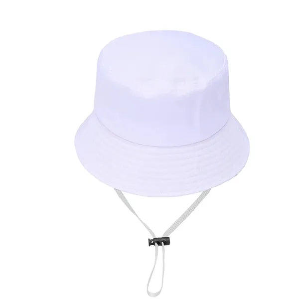 2-in-1 Reversible Fishing Hat with Windproof Chin Strap
