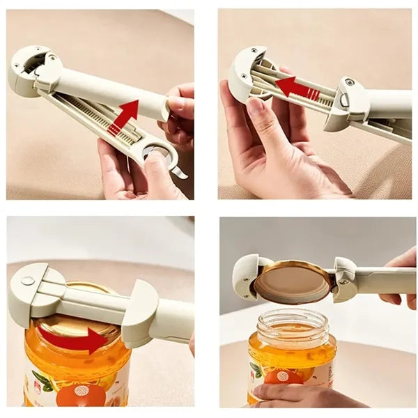 Multifunctional Retractable Bottle Opener
