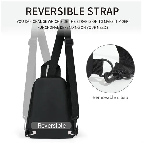 Single Shoulder Sling Insulated Lunch Bag