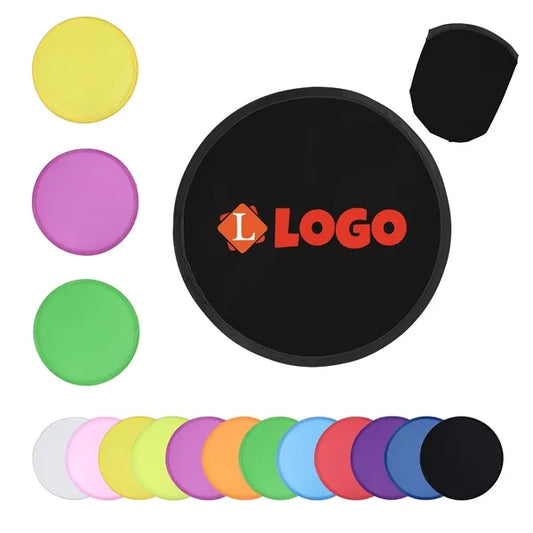Compact Flying Disc Multi-Function Handheld Fan