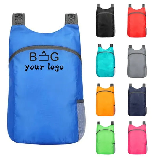 Lightweight foldable backpack