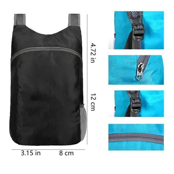 Lightweight foldable backpack