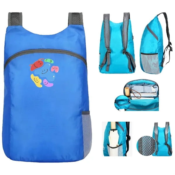 Lightweight foldable backpack