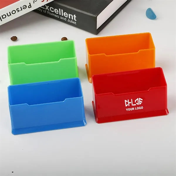 Acrylic Desktop Business Card Box