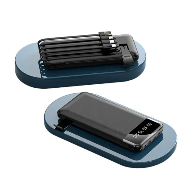 6000mAh Ultra Thin Portable With LED Flashlight Power Bank