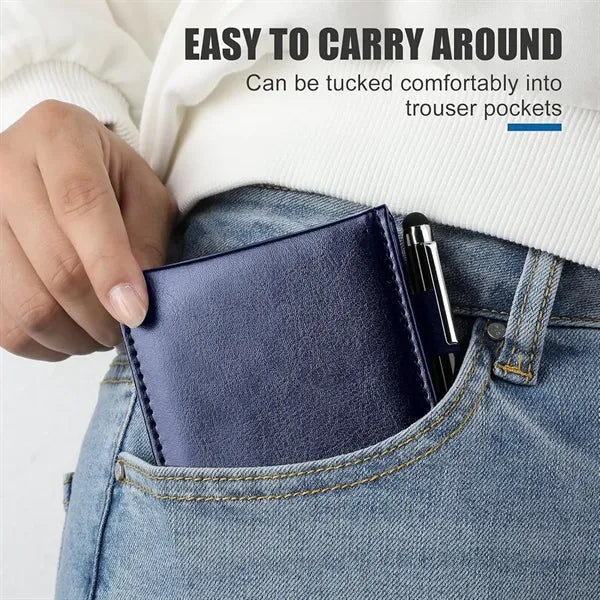 Mini Pocket Notepad Holder Set with Pen