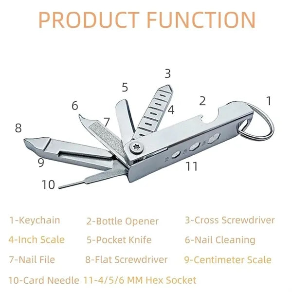11-in-1 EDC Multi tool