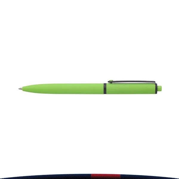 Classic Rubber-Coated Plastic Ballpoint Pens