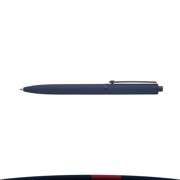 Classic Rubber-Coated Plastic Ballpoint Pens