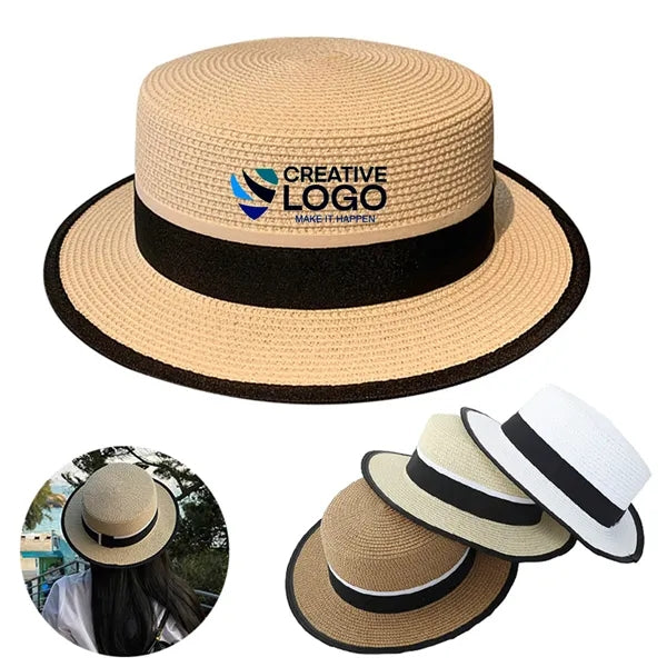 Men's Wide Brim Straw Sun Hat