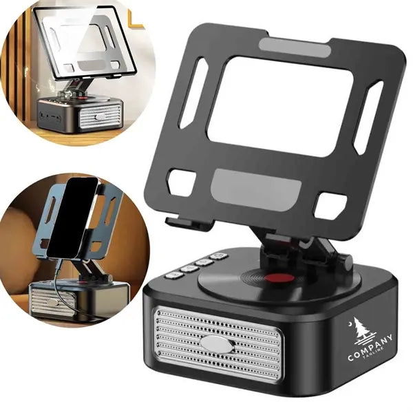 Foldable phone Holder Speaker