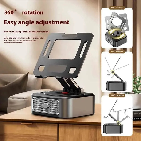 Foldable phone Holder Speaker
