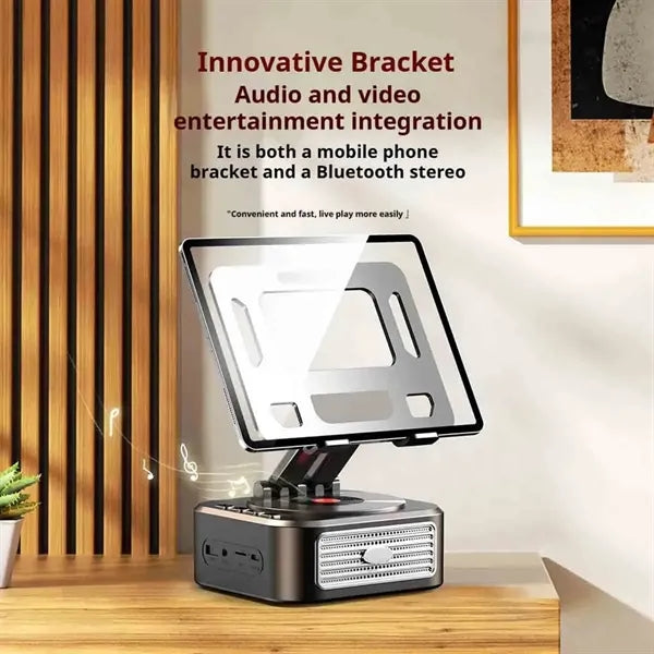 Foldable phone Holder Speaker