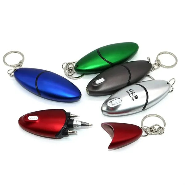 Multifunctional Pen with Screwdriver and LED Flashlight