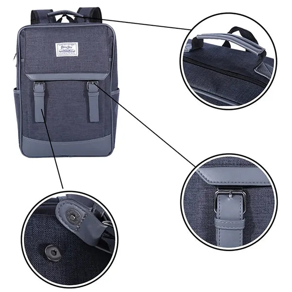 Men's Durable Travel Backpack with Laptop Compartment