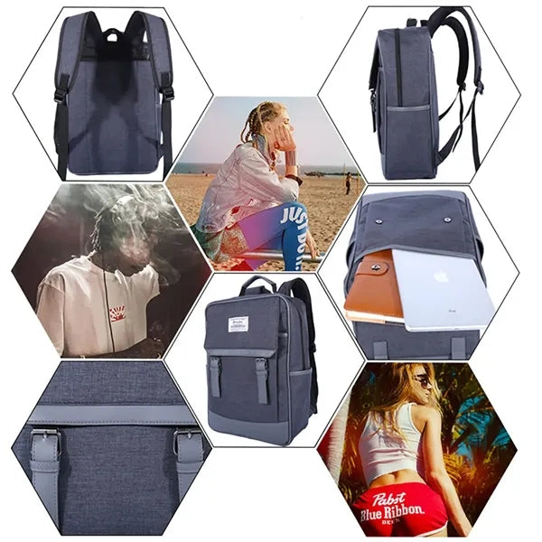 Men's Durable Travel Backpack with Laptop Compartment