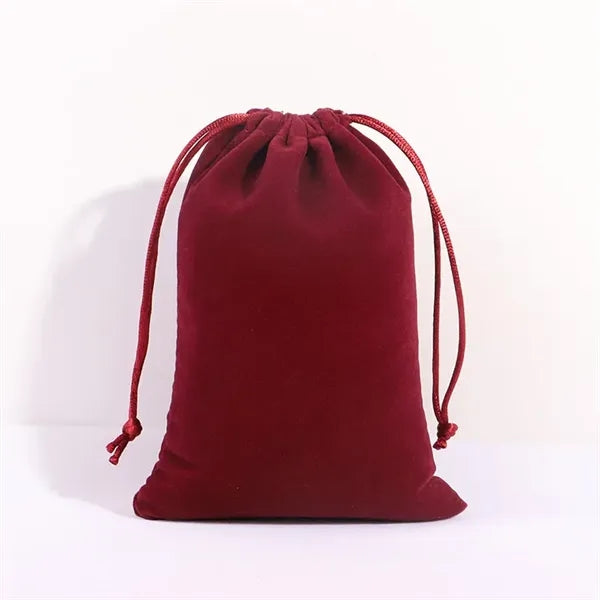 5x7 inch Velvet Drawstring Pouch