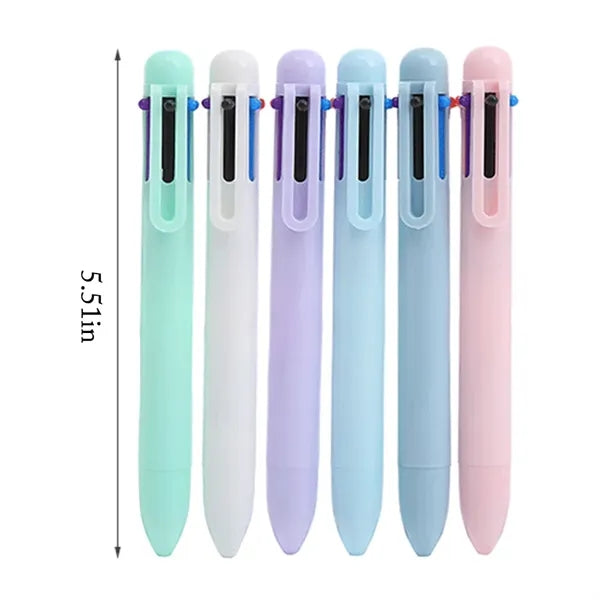 6-in-1 Multicolor Ballpoint Pen