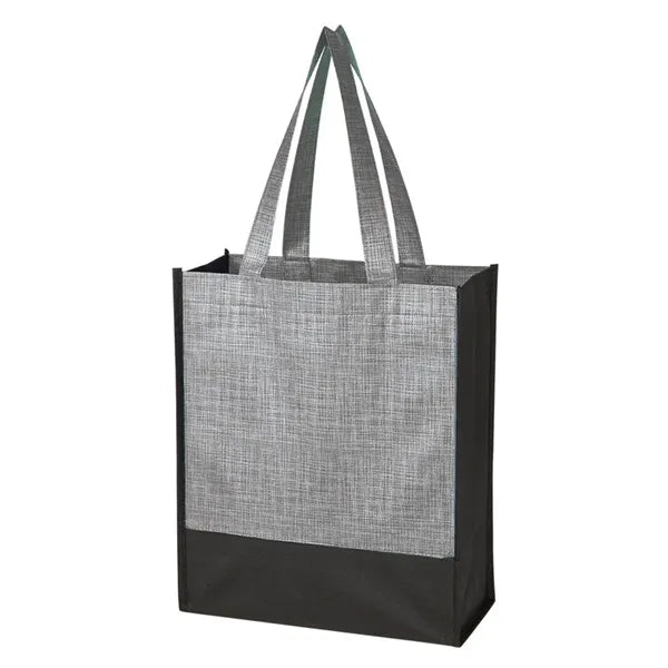 Crosshatch Mini Non-Woven Tote Bag
