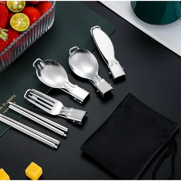 3 Pcs Outdoor Camp Cooking Utensil Set