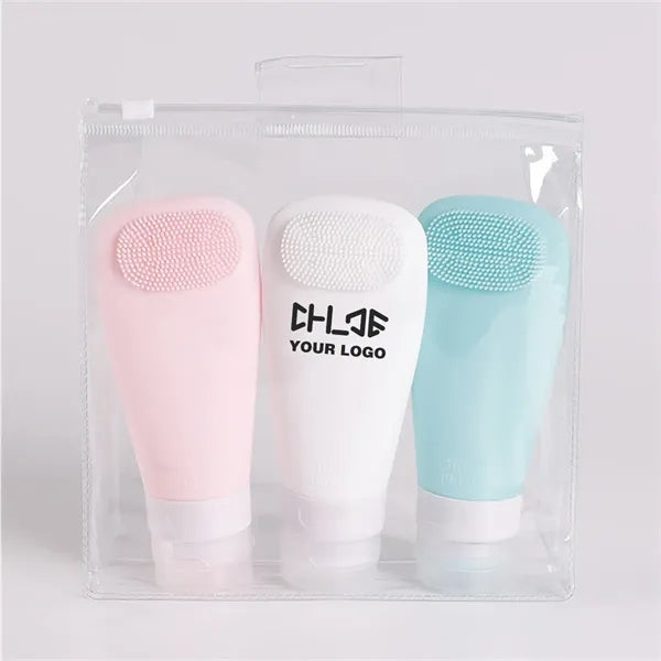 90ml Travel Lotion Sub-Bottling Tube with Brush
