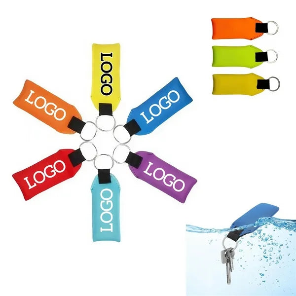 High-Visibility Floating Foam Keychain