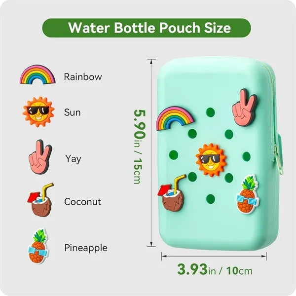 Silicone Water Bottle Pouch