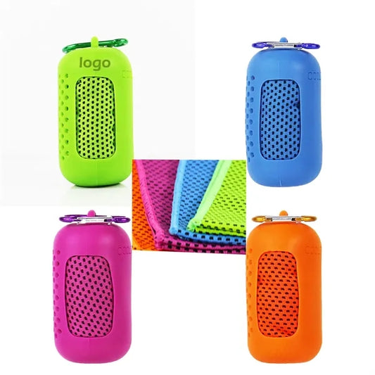 Quick dry cooling towel