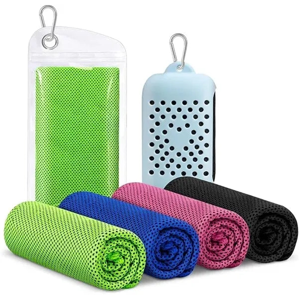 Quick dry cooling towel