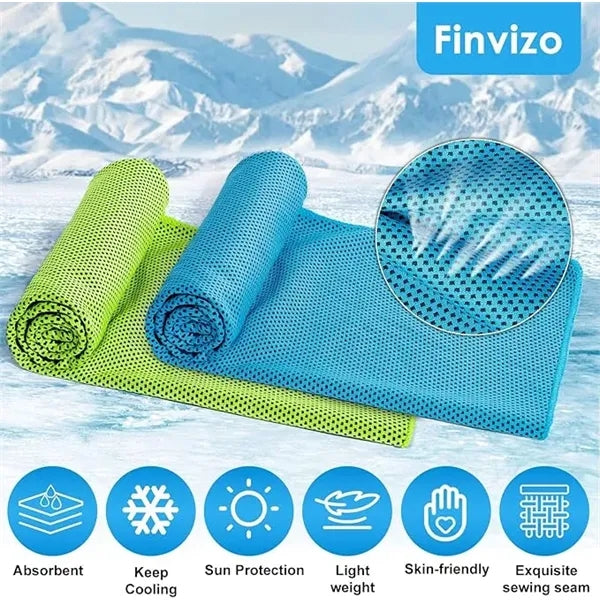 Quick dry cooling towel