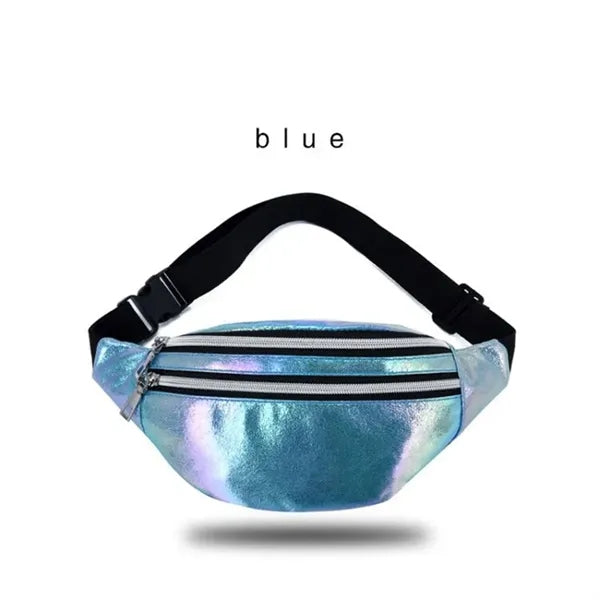 Colorful Laser Simple Waist Bag