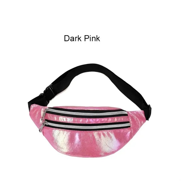 Colorful Laser Simple Waist Bag
